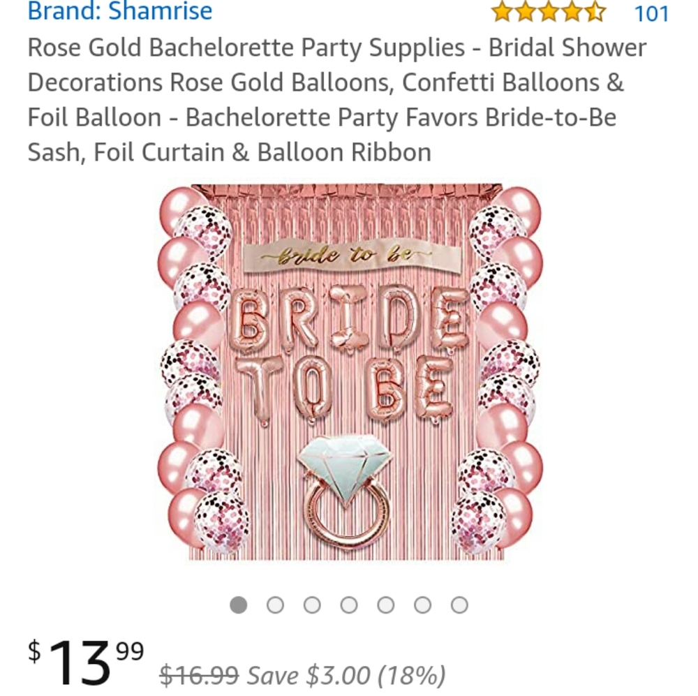 Bridal shower/Bachelorette Decorations GREAT DEAL